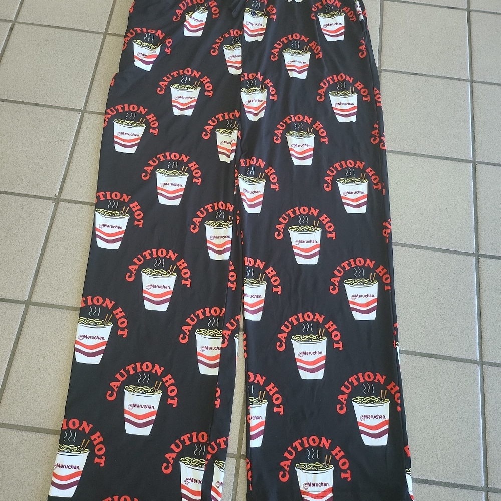 NWT Men's Size XXL Maruchan Ramen Lounge Pajama Comfy Pants